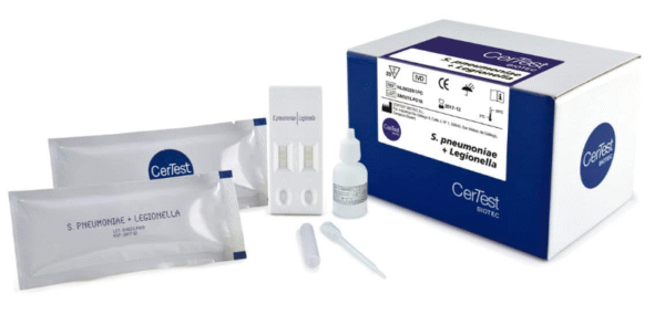 Prueba de S. Pneumoniae + Legionella – CerTest - Imagen 2