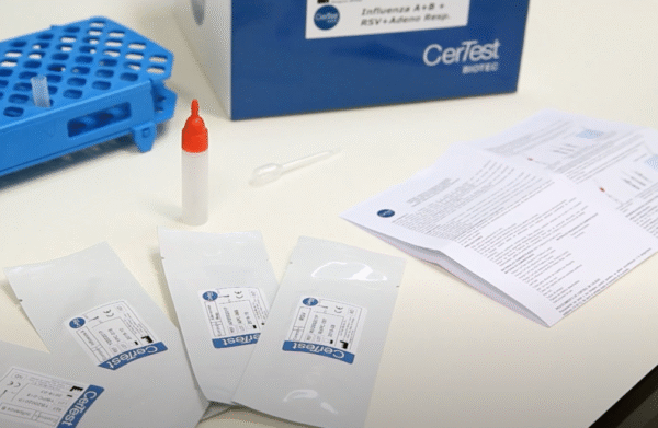 Prueba de SARS-Cov -2+ Flu A + Flu B + RSV – CerTest - Imagen 3