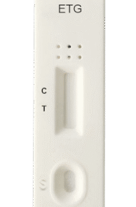 DET-102 Prueba para deteccion de glucurónido de etilo (ETG) en cassette - caja con 40 pruebas - Certum