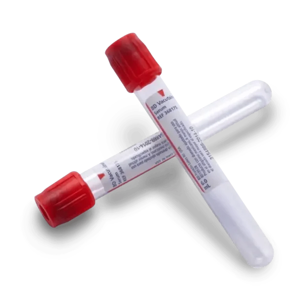 TUBO VACUTAINER ROJO DE 6 ML BD 368175